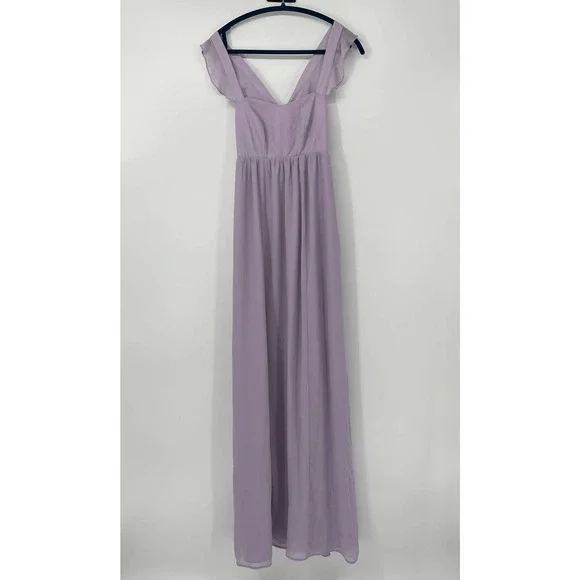Show Me Your MuMu | Dresses | Show Me Your Mumu June Lilac Chiffon Maxi  Dress Size Xs | Poshmark